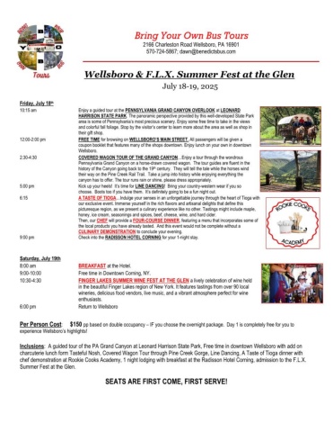 Wellsboro and Wine Festival