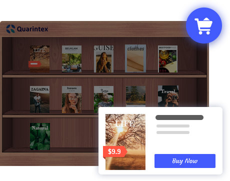 Sell online flipbook with PDF flipbook creator