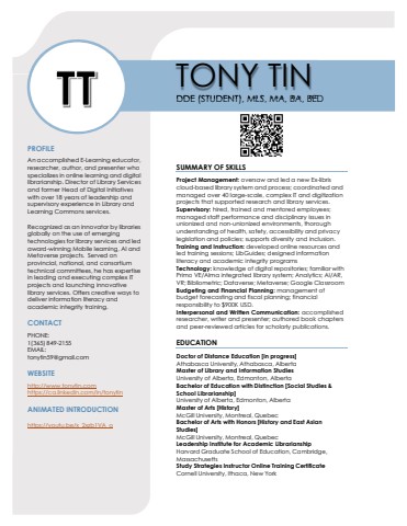 Tony Tin CV 25