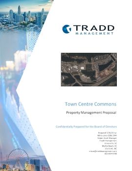 Tradd Management Proposal