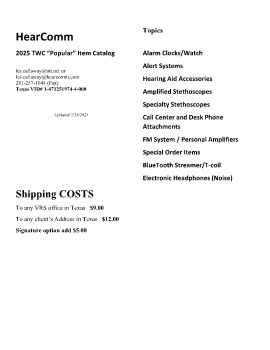 web catalog 7 28 2025