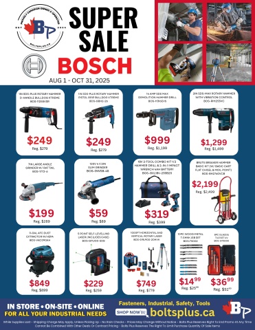 Bosch Super Sale