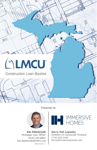 Zac Ellerbroek Immersive Homes Construction Book