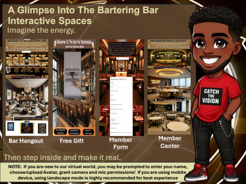bartering bar virtual spaces