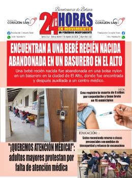 periodico 24 horas en movimientio digital 07-08-2025