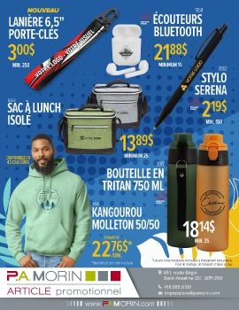 Impressions-PA-Morin_Promotion_Spéciaux-Août-2025_Objets-promo