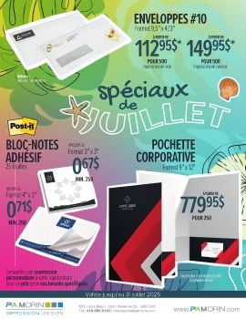 Impressions-PA-Morin_Promotion_Speciaux-Juillet-2025_Imprimerie_Neat