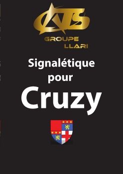 Book signalétique pour Cruzy