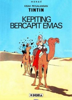 Tintin Kepiting Bercapit Emas