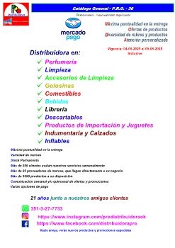 Catálogo General P.R.O. - L30