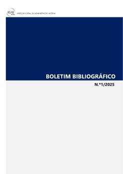 Boletim Bibliográfico n.º 1/2025