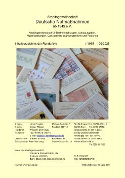 Inhaltsverzeichniss 1 - 109