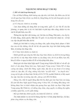 Noi dung sinh hoat
