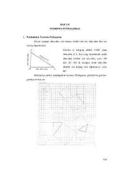 BAB VII TEOREMA PYTHAGORAS