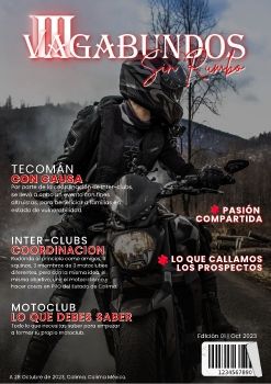 3 Vagabundos sin rumbo revista 1ra ed. 