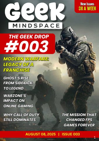 Friday Issue - The Geek Drop #003