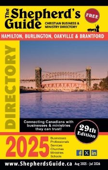 Hamilton Burlington Oakville Brantford Shepherd's Guide 2025