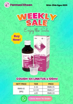 Promosi 16hb - 21hb Ogos 2025