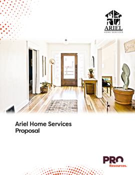 Ariel Home Services proposal