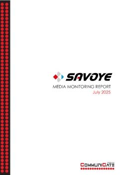 Savoye PR Report - July 2025