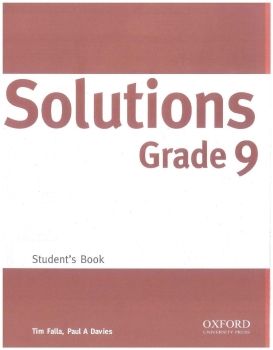SOLUTION GRADE  9  SB new